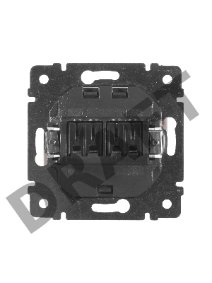 Розетка для динамиков двойная БЕЛ VLN Розетка для динамиков двойная БЕЛ VLN