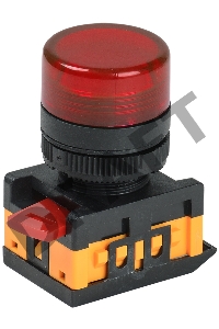 Арматура светосигнальная AL-22TE красн. цил. ИЭК BLS30-ALTE-K04