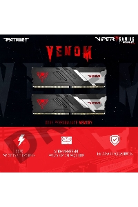 Память DDR5 2x8Gb 5600MHz Patriot PVV516G560C40K Viper Venom RTL PC5-44800 CL40 DIMM 288-pin 1.25В kit