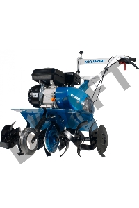 Мотоблоки, культиваторы HYUNDAI T 850 Культиватор бензиновый { двигатель HYUNDAI IC200 4-х такт, 6,5 л.с./196 см3, скорость 1 вперед/1 назад, ширина 30-60-90 см, глубина 32 см, вес 52 кг }