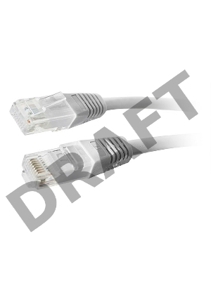 Кабель Патч-корд Lanmaster UTP TWT-45-45-1.5/6-GY вилка RJ-45-вилка RJ-45 кат.6 1.5м серый ПВХ (уп.:1шт)