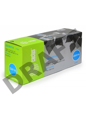 Картридж Cactus CS-CE411A для HP CLJ Pro 300 Color M351 /Pro 400 Color M451 голубой 2 600 стр.