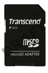 Флеш-накопитель Transcend Карта памяти Transcend 64GB UHS-I U3 A2 microSD microSD w/ adapter
