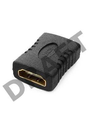 Переходник Gembird Переходник HDMI-HDMI  19F/19F, золотые разъемы, пакет A-HDMI-FF