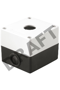 Корпус КП101 для кнопок 1место белый Iek BKP10-1-K01