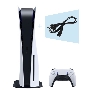 Игровая консоль PlayStation 5 CFI-1100A белый/черный +кабель
