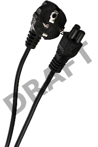 Кабель питания для ноутбуков Aopen (ACE022-1.8M) 1.8метра  3G*0.5mm