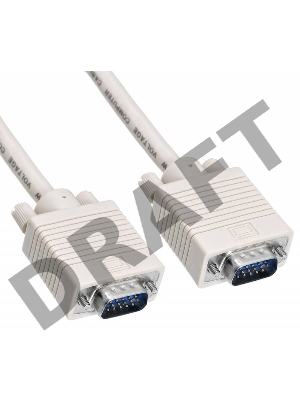 Кабель Buro CAB016S-10 VGA (m) VGA (m) 3м феррит.кольца серый