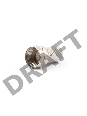 Коннектор Cablexpert F SPL6-01, 18mm, для кабеля RG6, 5шт