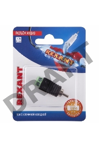 Разъём аудио, RCA с клеммной колодкой, (1шт.)  REXANT