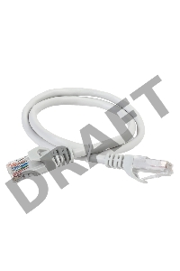 Коммутационный шнур (патч-корд), кат.5Е UTP, 3м, серый Коммутационный шнур (патч-корд), кат.5Е UTP, 3м, серый