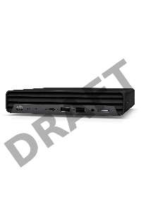 Компьютер  HP ProDesk 400 G9 Mini i5 12500T 16Gb SSD256Gb Windows 11 Professional 64 черный