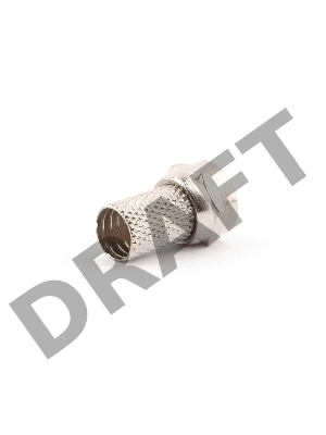 Коннектор Cablexpert F SPL6-01, 18mm, для кабеля RG6, 5шт