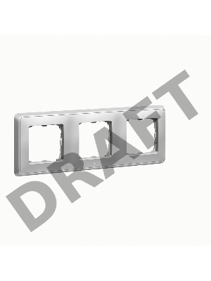 Рамка *3 Рамка 3 поста алюминий