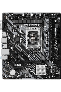 Материнская плата Asrock H610M-HVS/M.2 R2.0 Soc-1700 Intel H610 2xDDR4 mATX AC`97 8ch(7.1) GbLAN+VGA+HDMI