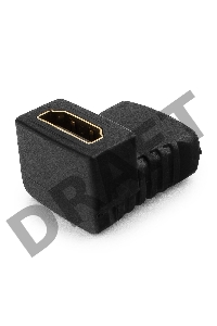 Переходник Gembird Переходник HDMI-HDMI  19F/19F, угловой, золотые разъемы, пакет A-HDMI-FFL