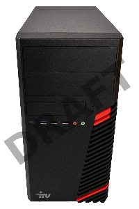 Компьютер  IRU Home 320A3SM MT Ath 3000G (3.5) 8Gb SSD240Gb Vega 3 Free DOS GbitEth 400W черный