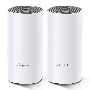 Домашняя Mesh Wi-Fi система TP-Link Deco E4 (3-Pack), 1167Мбит/с (5 ГГц: до 867 Мбит/с + 2,4 ГГц: до 300 Мбит/с),  2 порта 100 Мбит/с, 2 встроенные антенны на каждом модуле Deco
