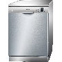 Посудомоечная машина отдельностоящая Bosch SMS50D08GC, Серия 4[12 комплектов, инвертор, стальной]