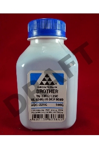 Тонер Brother TN 130C/135C HL 4040/50/70/DCP 9040 cyan (фл.100г.) AQC, фас.Россия