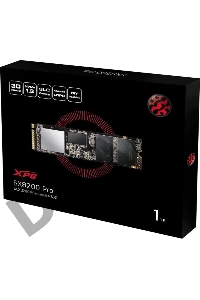 Накопитель SSD M.2 ADATA 1.0Tb SX8200 Pro <ASX8200PNP-1TT-C> (PCI-E 3.0 x4, up to 3500/3000Mbs, 3D TLC, NVMe, 22x80mm)