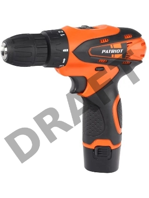 Дрель-шуруповерт аккумуляторная PATRIOT THE ONE BR 114Li 180201405 {две батареи Li-Ion, 1,1 Ah, 12V,  кейс}