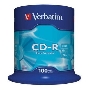 Диск CD-R Verbatim 700Mb 52x Cake Box (100шт) (43411)
