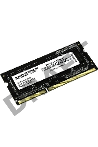 Модуль памяти 4GB AMD Radeon™ DDR3 1600 SO DIMM R5 Entertainment Series Black R534G1601S1S-U Non-ECC, CL11, 1.5V, Retail
