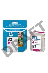 Картридж струйный HP №82 C4912A пурпурный для HP DJ 500/800 (69мл)