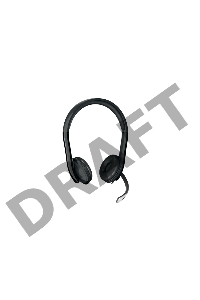 Наушники с микрофоном Microsoft LX-6000 черный 2м накладные USB оголовье (7XF-00001)