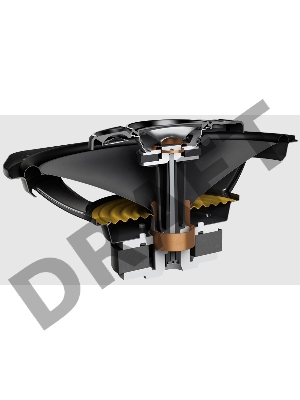 Колонки автомобильные Pioneer TS-A6987S 650Вт 90дБ 4Ом 16x24см (6x9дюйм) (ком.:2кол.) коаксиальные пятиполосные