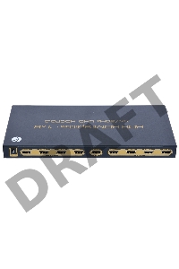 Разветвитель HDMI Spliitter 1=>8  2.0v, VCOM <DD428>