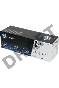 Тонер Картридж HP 83A CF283A черный для HP LJ Pro M125nw/M127fw (1500стр.)