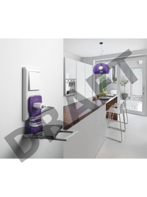 Подставка Durable 7735-12 Varicolor для мобильного телефона 84x134x4.5мм фиолетовый/серый