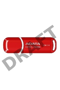 Флеш Диск 64GB ADATA UV150, USB 3.0, Красный