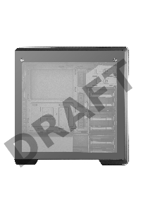 Корпус без БП Cooler Master MasterBox CM694, 2xUSB3.0, 1xUSB3.1 Type-C, 3x120 Fan, w/o PSU, TG, Black, Full ATX