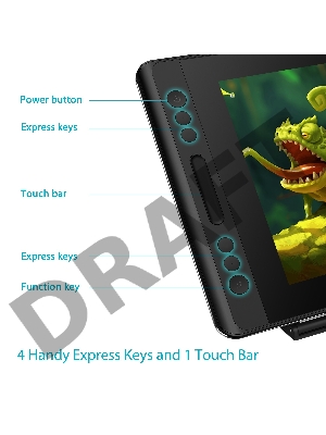 Интерактивный дисплей Сенсорный монитор Huion KAMVAS Pro 12