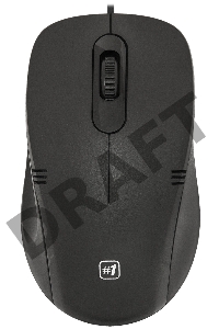 Мышь Defender MM-930 черный,3 кнопки,1200dpi