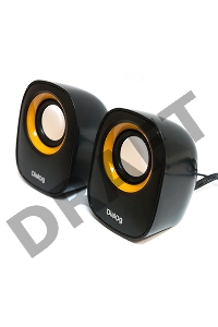 Колонки Dialog Colibri AC-06UP BLACK {акустические колонки 2.0, 6W RMS, питание от USB}