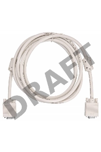 Кабель Buro CAB016S-10 VGA (m) VGA (m) 3м феррит.кольца серый