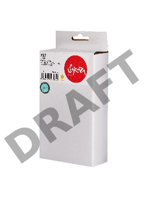Струйный картридж Sakura B3P21A (№727 Yellow) для HP, желтый, 130 мл.