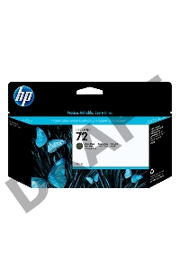 Картридж струйный HP №72 C9403A черный матовый для HP DJ T1100/T610 (130мл)