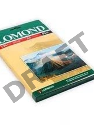 Фотобумага LOMOND Одностороняя Глянцевая, 230г/м2, A5(21x15)/50л.