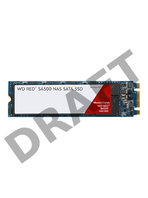 Твердотельный накопитель SSD WD Red™ SA500 NAS 3D NAND WDS100T1R0B 1ТБ M2.2280 SATA-III (TLC)