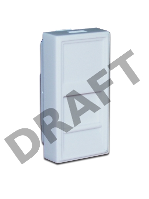 Вставка 22.5x45мм со шторкой для Кейстоуна (2шт для 45х45)