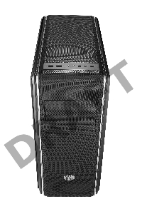 Корпус без БП Cooler Master MasterBox CM694, 2xUSB3.0, 1xUSB3.1 Type-C, 3x120 Fan, w/o PSU, TG, Black, Full ATX