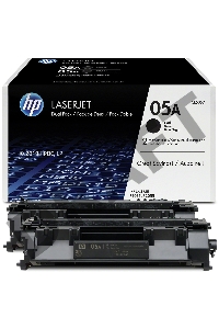 Тонер-картридж комплект HP CE505D черный для LJ P2055/P2035/P2050 (2 упак. х 2300 стр.)