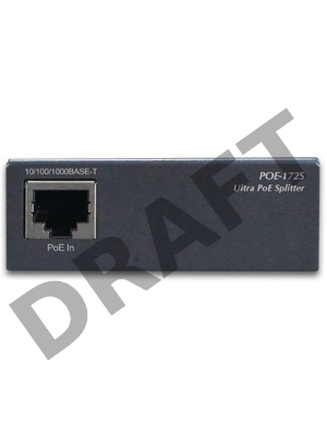 POE-172S сплиттер, встроенный БП Single Port 10/100/1000Mbps 95W Ultra PoE Splitter (12V/19V/24V)