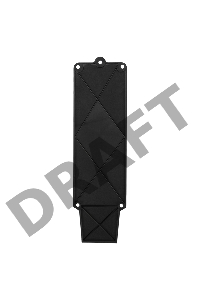 Розетка (колодка) штепсельная трехместная влагозащищенная 2P+PE 230V, 16 А, IP44 каучук PROconnect