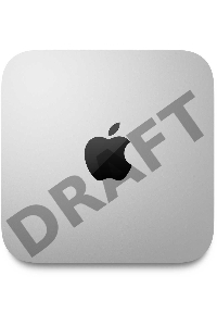 Компьютер  Apple Mac mini A2686 slim M2 8 core/8Gb/SSD256Gb /10 core GPU/macOS/серебристый